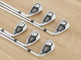 Iron set : Callaway : ชุดเหล็ก Callaway Rogue ST Max OS (ออกปี 2022 ตีง่ายสุดๆ ไกลสุดๆ) มีเหล็ก 6-Pw,Aw (6 ชิ้น) ก้านเหล็ก NS Pro ZELOS 7 Flex S