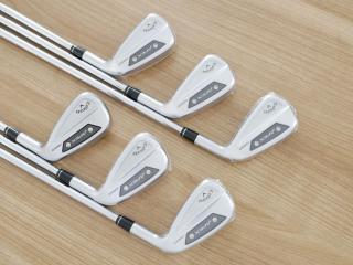 Iron set : Callaway : **เหมือนของใหม่** ชุดเหล็ก Callaway APEX Ai300 Forged (รุ่นล่าสุด ออกปี 2024) มีเหล็ก 5-Pw (6 ชิ้น) ก้านเหล็ก NS Pro 950 NEO Flex S