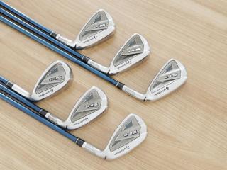Iron set : Taylormade : ชุดเหล็ก Taylormade SIM 2 MAX (ออกปี 2021 Japan Spec. ตีง่าย ไกล) มีเหล็ก 6-Pw,Sw (6 ชิ้น) ก้านกราไฟต์ Mitsubishi TENSEI TM60 Flex R