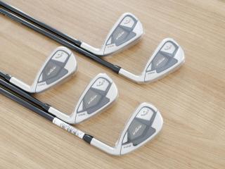 Iron set : Callaway : **ของใหม่ ยังไม่แกะพลาสติก** ชุดเหล็ก Callaway Rogue ST Max (ออกปี 2022 ตีง่าย ไกลมาก) มีเหล็ก 6-Pw (5 ชิ้น) ก้านกราไฟต์ Mitsubishi TENSEI CR 55 Flex R
