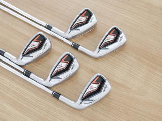 Iron set : Honma : ชุดเหล็ก Honma Tour World GS (ออกปี 2021 ใบใหญ่ ตีง่าย ไกล) มีเหล็ก 6-10 (5 ชิ้น) ก้านเหล็ก NS Pro Zelos Flex S