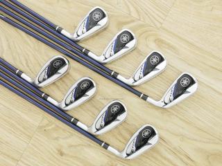 Iron set : Yamaha : ชุดเหล็ก Yamaha Inpres UD+2 (ออกปี 2021 ตีไกลที่สุด ไกลกว่าเหล็กทั่วไป 2 เบอร์ หน้าเด้ง COR 0.822) มีเหล็ก 6-Pw,Aw,As,Sw (8 ชิ้น) ก้านกราไฟต์ Fujikura Air Speeder M421i Flex R