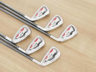 Iron set : Other Brand : ชุดเหล็ก Srixon GIE (ใบใหญ่ ตีง่าย) มีเหล็ก 5-Pw (6 ชิ้น) ก้านกราไฟต์ Flex R