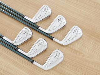 Iron set : Callaway : ชุดเหล็ก Callaway ELYTE Max Fast (รุ่นล่าสุด ออกปี 2025 ตีง่ายมาก ไกล Japan Spec.) มีเหล็ก 6-Pw,Aw (6 ชิ้น) ก้านกราไฟต์ UST Mamiya LINQ 40 Flex SR
