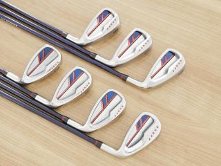 Iron set : Daiwa : ชุดเหล็ก Daiwa OnOff AKA (ออกปี 2021 หน้าเด้ง Maraging ยืดยุบได้ ตีง่าย นุ่ม ไกลมากๆ) มีเหล็ก 6-Pw,Aw,Sw (7 ชิ้น) ก้านกราไฟต์ Flex R