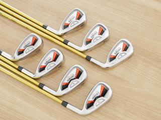 Iron set : Katana : ชุดเหล็ก Katana Sword ATC-589a (หน้าเด้ง) มีเหล็ก 6-Pw,Aw,Sw (7 ชิ้น) ก้านกราไฟต์ Fujikura Speeder 589 Flex R