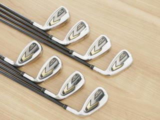 Iron set : Katana : ชุดเหล็ก Katana Snipe Iron GS-1 มีเหล็ก 5-Pw,Aw,Sw (8 ชิ้น) ก้านกราไฟต์ Flex R