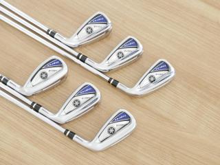 iron_set : ชุดเหล็ก Yamaha Inpres UD+2 (ออกปี 2019 ตีไกลที่สุด ไกลกว่าเหล็กทั่วไป 2 เบอร์ หน้าเด้ง COR 0.822) มีเหล็ก 6-Pw,Aw (6 ชิ้น) ก้านเหล็ก NS Pro Zelos 7 Flex R