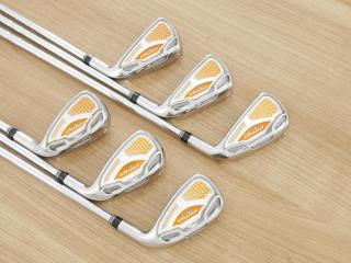 iron_set : ชุดเหล็ก Cobra AMP CELL (ใบใหญ่ ตีง่าย) มีเหล็ก 5-Pw (6 ชิ้น) ก้านเหล็ก Flex S