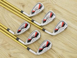 iron_set : ชุดเหล็ก Katana Sword ATC-589a (หน้าเด้ง) มีเหล็ก 6-Pw,Sw (6 ชิ้น) ก้านกราไฟต์ Fujikura Speeder 589 Flex R