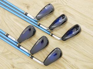 iron_set : ชุดเหล็กกระเทย Katana Sword SL-Eleven มีเหล็ก 7-12 (6 ชิ้น เทียบเท่า 6-Pw,Aw) ก้านกราไฟต์ Flex SR