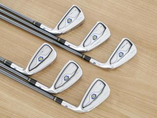 Iron set : Taylormade : ชุดเหล็ก Taylormade Gloire F Forged (รุ่นท๊อปสุด Japan Spec.) มีเหล็ก 5-Pw (6 ชิ้น) ก้านกราไฟต์ Flex R