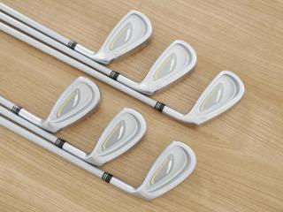 Iron set : Fourteen : ชุดเหล็ก Fourteen TC404 (ปี 2018 ใบใหญ่ ตีไกลมาก เหล็ก 7 Loft 28) มีเหล็ก 6-Pw,Aw (6 ชิ้น) ก้านกราไฟต์ Flex R
