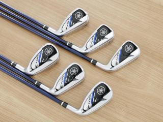 Iron set : Yamaha : ชุดเหล็ก Yamaha Inpres UD+2 (ออกปี 2021 ตีไกลที่สุด ไกลกว่าเหล็กทั่วไป 2 เบอร์ หน้าเด้ง COR 0.822) มีเหล็ก 6-Pw,Aw (6 ชิ้น) ก้านกราไฟต์ Fujikura Air Speeder M421i Flex R