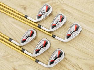 Iron set : Katana : ชุดเหล็ก Katana Sword ATC-589a (หน้าเด้ง) มีเหล็ก 6-Pw,Aw (6 ชิ้น) ก้านกราไฟต์ Fujikura Speeder 589 Flex SR
