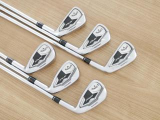 Iron set : Callaway : ชุดเหล็ก Callaway APEX Forged (ออกปี 2019) มีเหล็ก 5-Pw (6 ชิ้น) ก้านเหล็ก NS Pro Modus 105 Flex S