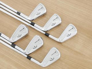 Iron set : Callaway : ชุดเหล็ก Callaway X Forged (ออกปี 2024 นุ่ม แน่น หล่อมาก) มีเหล็ก 5-Pw (6 ชิ้น) ก้านเหล็ก NS Pro Modus 105 Flex S