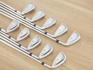 Iron set : Taylormade : ชุดเหล็ก Taylormade RAC OS มีเหล็ก 3-Pw,Aw,Sw (10 ชิ้น) ก้านเหล็ก NS Pro 850 Flex R