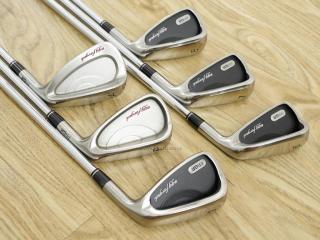 Iron set : PRGR : ชุดเหล็กกระเทย PRGR New Egg Forged (ตีง่ายมาก ไกล) มีเหล็ก 6-Pw,Aw (6 ชิ้น) ก้านเหล็ก NS Pro ZELOS 8 Flex R