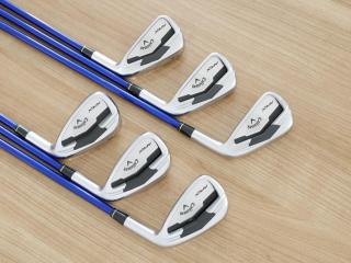 Iron set : Callaway : ชุดเหล็ก Callaway APEX Forged มีเหล็ก 5-Pw (6 ชิ้น) ก้านกราไฟต์ Flex S