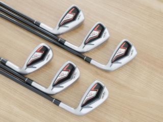 Iron set : Honma : ชุดเหล็ก Honma Tour World GS (ออกปี 2021 ใบใหญ่ ตีง่าย ไกล) มีเหล็ก 6-10,Sw (6 ชิ้น) ก้านกราไฟต์ Honma Speedtuned 48 Flex SR