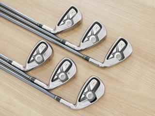 Iron set : Taylormade : ชุดเหล็ก Taylormade XR Forged มีเหล็ก 5-Pw (6 ชิ้น) ก้านกราไฟต์ Flex R