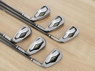 Iron set : Maruman : ชุดเหล็ก Maruman Majesty Vanquich XR (รุ่นท๊อปสุด ตีง่าย ไกลมาก ของใหม่ 7 หมื่นบาท) มีเหล็ก 6-10,Pw (6 ชิ้น) ก้านกราไฟต์ Flex R