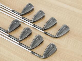 Iron set : Ping : ชุดเหล็ก Ping G710 (ปี 2021 Japan Spec. ใบใหญ่ ง่ายที่สุด ไกลที่สุดของ Ping) มีเหล็ก 5-Pw,Aw,Sw (8 ชิ้น)  ก้านเหล็ก NS Pro Zelos 7 Flex S