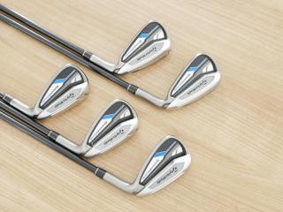 Iron set : Taylormade : ชุดเหล็ก Taylormade SpeedBlade มีเหล็ก 6-Pw (5 ชิ้น) ก้านกราไฟต์ Flex R