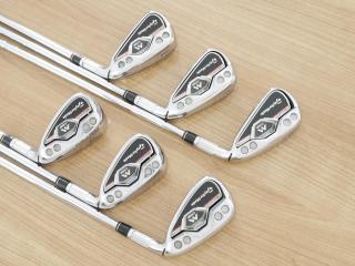 Iron set : Taylormade : **มีตำหนิ** ชุดเหล็ก Taylormade M CGB (หน้าเด้ง ตีไกลสุดๆ ง่ายมากๆ) มีเหล็ก 5-Pw (6 ชิ้น) ก้านเหล็ก NS Pro 840 Flex S