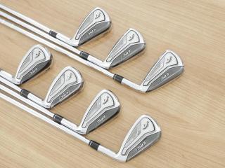 Iron set : ชุดเหล็ก Callaway EPIC Forged Star (รุ่นท้อปสุด ปี 2020 ตีไกลกว่าปกติ 2 เบอร์) มีเหล็ก 6-Pw,Aw,Gw (7 ชิ้น) ก้านเหล็ก NS PRO ZELOS 7 FLEX S