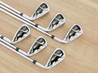 Iron set : Callaway : ชุดเหล็ก Callaway Warbird มีเหล็ก 5-Pw (6 ชิ้น) ก้านเหล็ก Uniflex