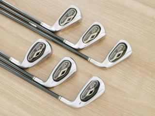 Iron set : XXIO : ชุดเหล็ก XXIO Prime 7 (รุ่นท๊อปสุด ตีง่าย ไกล) มีเหล็ก 6-Pw,Aw (6 ชิ้น) ก้านกราไฟต์ SP-700 Flex R