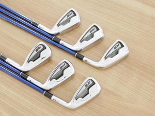Iron set : PRGR : ชุดเหล็ก PRGR RS Maraging Face (ออกปี 2019 หน้าเด้ง) มีเหล็ก 5-Pw (6 ชิ้น) ก้านกราไฟต์ Mitsubishi Diamana Flex SR