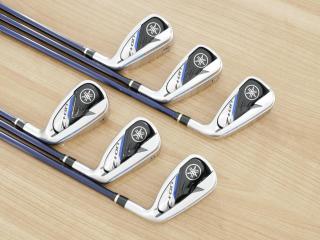 Iron set : Yamaha : ชุดเหล็ก Yamaha Inpres UD+2 (ออกปี 2021 ตีไกลที่สุด ไกลกว่าเหล็กทั่วไป 2 เบอร์ หน้าเด้ง COR 0.822) มีเหล็ก 6-Pw,Aw (6 ชิ้น) ก้านกราไฟต์ Fujikura Air Speeder M421i Flex SR