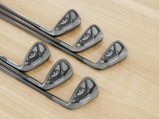Iron set : Callaway : ชุดเหล็ก Callaway APEX Black Forged (หายาก ปี 2022) มีเหล็ก 5-Pw (6 ชิ้น) ก้านกราไฟต์ Graphite Design RAUNE i75 Flex R