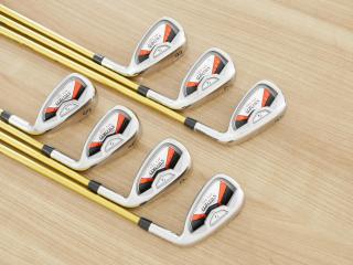 Iron set : Katana : ชุดเหล็ก Katana Sword ATC-589a (หน้าเด้ง) มีเหล็ก 6-Pw,Aw,Sw (7 ชิ้น) ก้านกราไฟต์ Fujikura Speeder 589 Flex SR