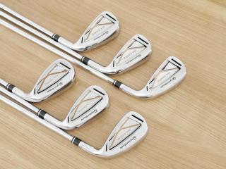 Iron set : Taylormade : ชุดเหล็ก Taylormade SIM GLOIRE (รุ่นปี 2021 รุ่นท๊อปสุด Japan Spec) มีเหล็ก 6-Pw,Aw (6 ชิ้น) ก้านเหล็ก NS Pro 790 Flex S