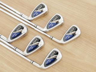 Iron set : XXIO : ชุดเหล็ก XXIO 8 (ใบใหญ่ ตีง่าย ไกล) มีเหล็ก 5-Pw (6 ชิ้น) ก้านเหล็ก NS Pro 900 D.S.T Flex S