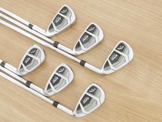 Iron set : Callaway : ชุดเหล็ก Callaway EPIC Star (ปี 2018 หน้าเด้ง โกงองศา ตีไกลมากๆ) มีเหล็ก 6-Pw,Gw (6 ชิ้น) ก้านเหล็ก NS Pro Zelos 7 Flex S