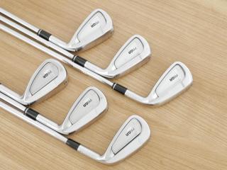 Iron set : PRGR : ชุดเหล็ก PRGR 02 Forged (ปี 2021 นุ่มมาก หายาก) มีเหล็ก 5-Pw (6 ชิ้น) ก้านเหล็ก NS Pro 85 Flex SR (M-40)