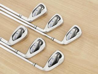 iron_set : ชุดเหล็ก XXIO 7 (ตีง่ายมาก ไกล) มีเหล็ก 5-Pw (6 ชิ้น) ก้านเหล็ก NS Pro 920 Flex R