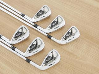 Iron set : Callaway : ชุดเหล็ก Callaway APEX Forged (รุ่นปี 2022) มีเหล็ก 5-Pw (6 ชิ้น) ก้านเหล็ก NS Pro Modus 105 Flex S
