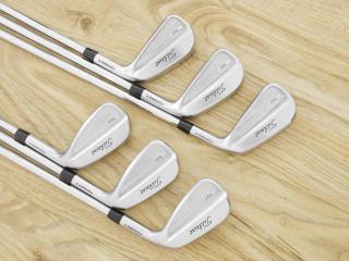 Iron set : Titleist : ชุดเหล็ก Titleist T150 Forged (รุ่นล่าสุด ออกปี 2023 นุ่ม แน่น คม) มีเหล็ก 5-Pw (6 ชิ้น) ก้านเหล็ก AMT Tour White S200