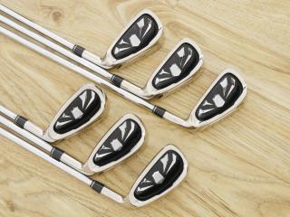 Iron set : ชุดเหล็ก Quelot Aerial (ใบใหญ่ ตีง่าย ไกล) มีเหล็ก 6-Pw,Aw (6 ชิ้น) ก้านเหล็ก NS Pro Zelos 8 Flex R