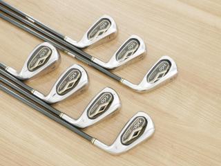 Iron set : XXIO : ชุดเหล็ก XXIO Prime 7 (รุ่นท๊อปสุด ตีง่าย ไกล) มีเหล็ก 5-Pw,Aw (7 ชิ้น) ก้านกราไฟต์ SP-700 Flex R