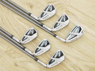 Iron set : Taylormade : ชุดเหล็ก Taylormade SIM MAX (ออกปี 2020 Japan Spec.) มีเหล็ก 5-Pw (6 ชิ้น) ก้านกราไฟต์ Mitsubishi Tensei TM60 Flex S