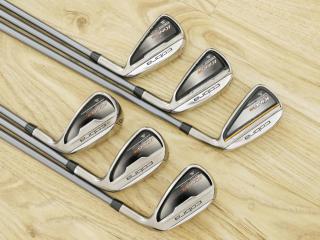 iron_set : ชุดเหล็ก Cobra King F6 มีเหล็ก 5-Pw (6 ชิ้น) ก้านกราไฟต์ Flex S