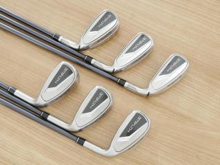 Iron set : Taylormade : ชุดเหล็ก Taylormade Stealth HD (ออกปี 2022 Japan Spec. ใบใหญ่มาก ตีง่ายสุดๆ) มีเหล็ก 6-Pw,Aw (6 ชิ้น) ก้านกราไฟต์ Mitsubishi Tensei TM60 Flex R