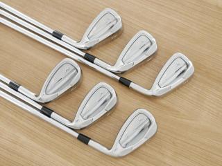 Iron set : Mizuno : ชุดเหล็ก Mizuno Pro Ti18 (รุ่นปี 2019 หน้า Titanium ตีง่าย ไกล) มีเหล็ก 5-Pw (6 ชิ้น) ก้านเหล็ก NS Pro MODUS3 TOUR120 Flex S
